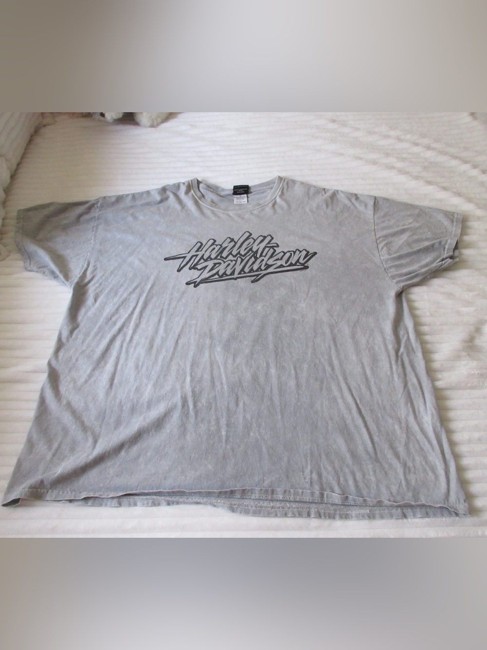 Harley-Davidson Gray Short Sleeve Graphic Tee